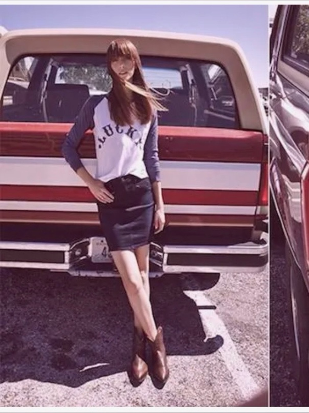 AG Adriano Goldschmied Black Pencil Skirt